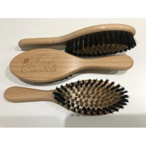 OVAL PIG BRISTLE BRUSH